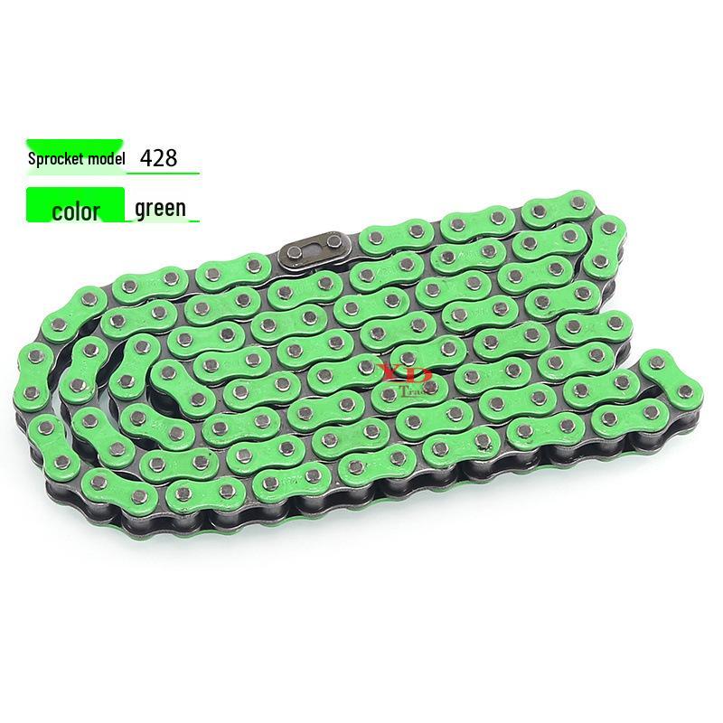 Colored 428H Chain for Go-Kart, ATV, Beach Buggy, Off-road Motorcycle Modification