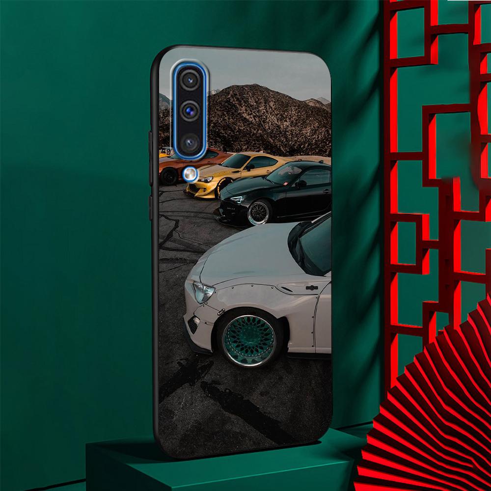 Car Cool Case for Samsung Galaxy A50 A10 A70 A30 A20s A20e A40 A10s A10e A90 5G A30s A60 A20 TPU Black Phone Cover A51 A52 Coque