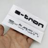 3D ABS Logo 30 40 45 50 E-tron GT Letters Sticker Car Rear Trunk Emblem Badge For qaz22 A3 SQ6 Q5 Q6 Q8 Q4 Etron Accessories