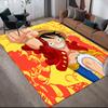 One Piece Luffy & Ace Anti-Slip Rug, Rectangular Carpet for Bedroom, Game Room & Living Room
