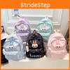 Pattern Cartoon Highcapacity Nylon Backpack Print Designs Girl Bag Student