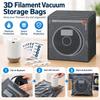 Vacuum Sealing 3D Filament Storage Bag Moisture Indicator Cards 3D Filament Bag  Home Storage