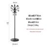 European Black Candle Holder for Five Candles - Elegant Hotel Decoration Ornament