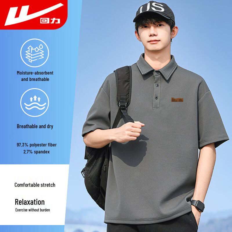 Warrior Men s Summer Casual Sports Polo Shirt 4XL