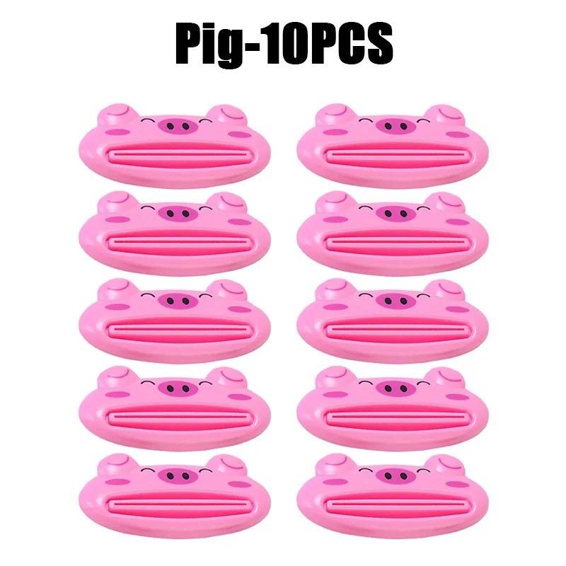 Cartoon Animal Toothpaste Squeezer Easy Use For Children Dispenser Kitchen Gadget Useful Home Tools Bathroom Plastic Tooth Paste