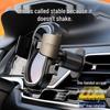 Universal Car Air Vent Phone Holder - High Temp Resistant, ABS Material, Shockproof Navigation Mount