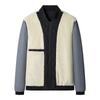 Men's New Autumn and Winter Warm Trendy Diamond Cotton Jacket for Men's Trendy Baseball Collar Cotton Jacket