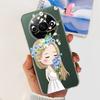 For Xiaomi Redmi A3 Case 2024 Popular Flower Soft Silicone Clear TPU Phone Cover For Xiomi Redmi A3 A 3 Bumper on RedmiA3 Fundas