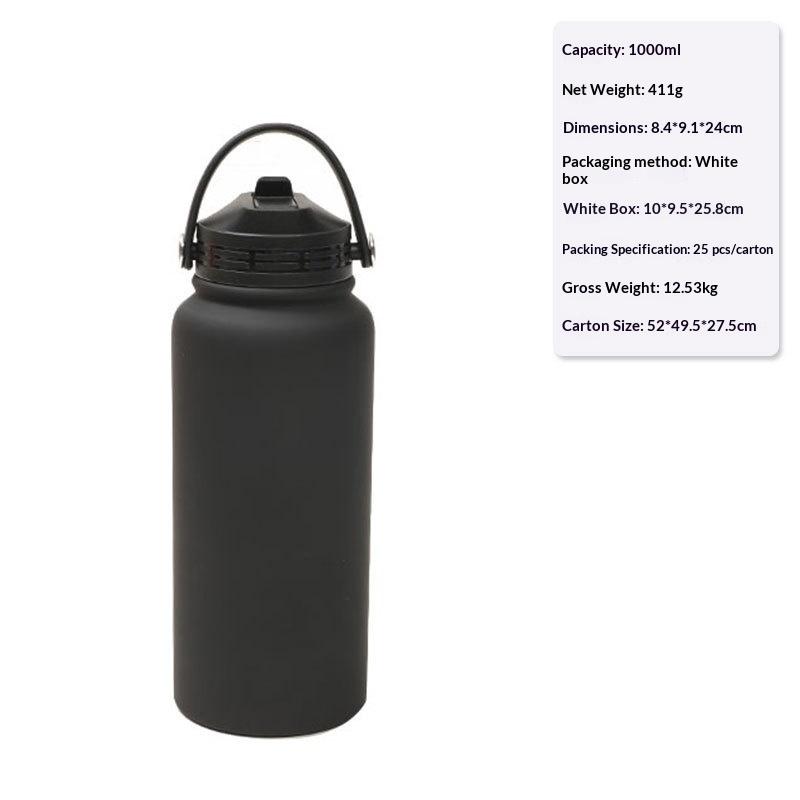 Factory Direct Supply Sports Thermos American Style Thermos Large Capacity Vacuum Insulated Camping Portable Water Bottle