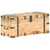 VidaXL Coffre 90x40x40 cm Bois solide de manguier