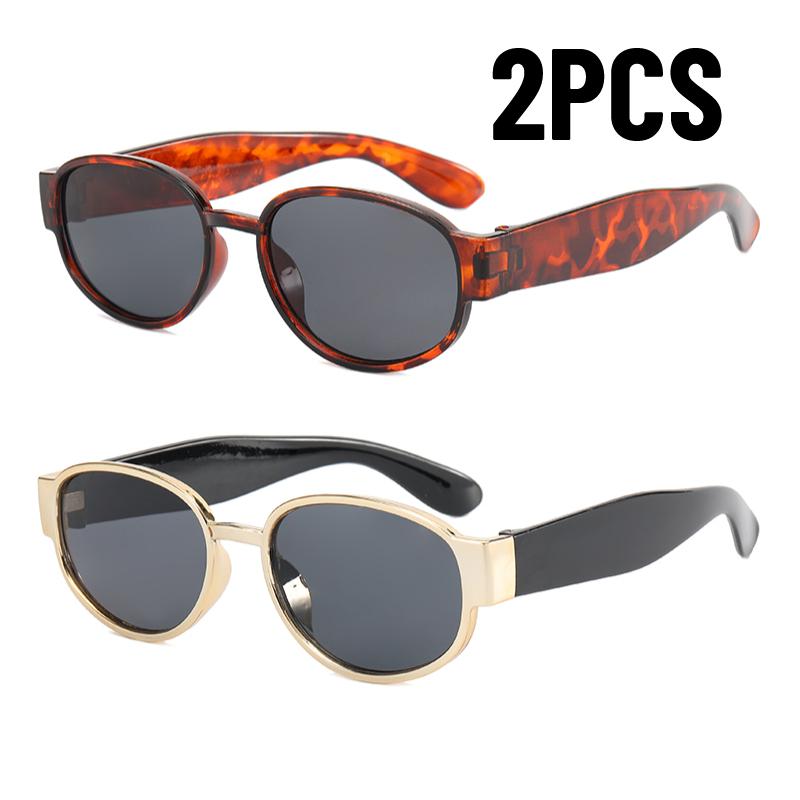 New Fashion Vintage Sunglasses Women Men Designer Retro Oval Luxury UV400 Sun Glasses Eyewear Gafas de sol