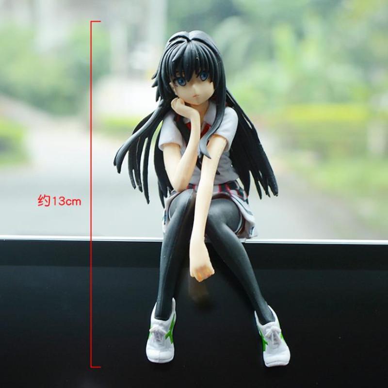 New Collection Figure  Yukino Anime Model My Teen Romantic Comedy SNAFU PVC Action Standing Sitting Posture Toys Uniforms Girl