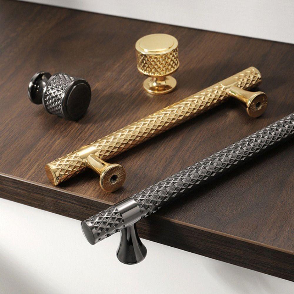 Copper Finish Cabinet Handles Zinc Alloy Closet Handle Cabinet Door Pulls  Home Hardware