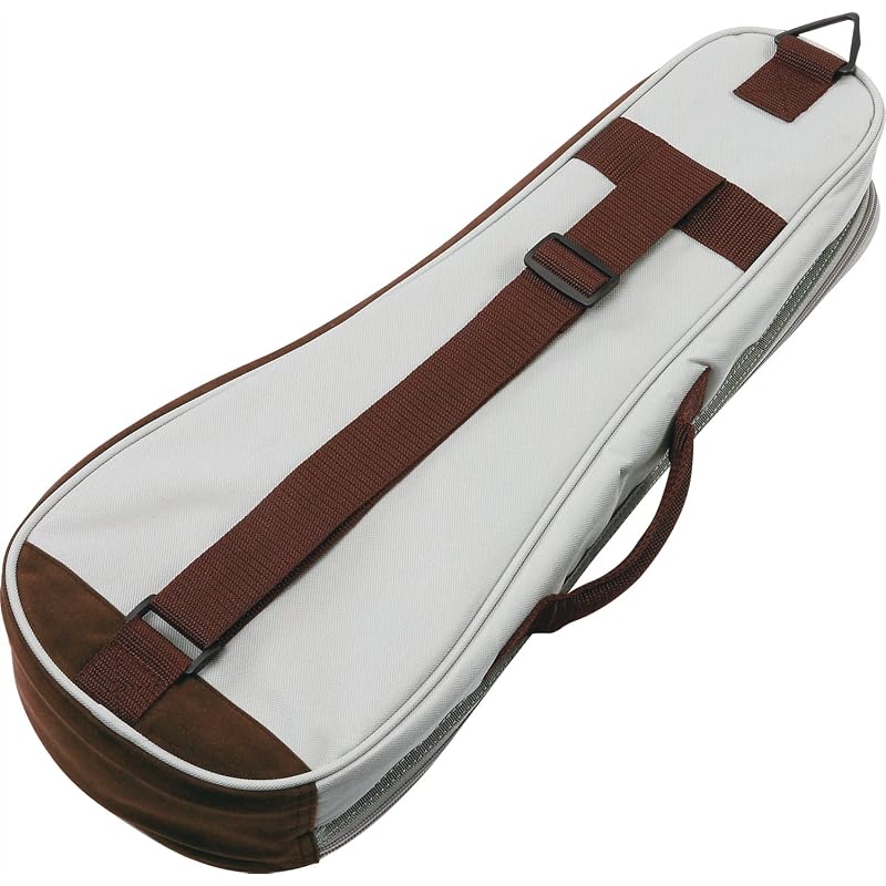 Ibanez Soprano Size Ukulele Case with Protective Cushioning, IUBS541-GY, Gray