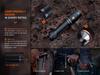 fenix LD30R Rechargeable Compact LED Torch 1700 Lumens 267m Up to 750 Hours Charging Port 18650 1 Lumen Moonlight Mode IP68 Black Ultra-Bright