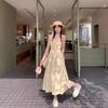 Large Size French Suspender Dress Women's Summer Fat MM Cover Belly and Thin Skirt Pear-shaped Figure Drape A-shaped Skirt