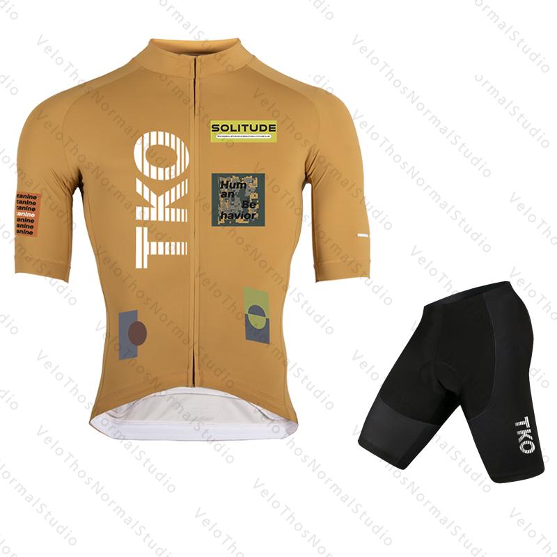 Cycling Jersey Set Short Sleeve and Bib Shorts Pro Race Bicycle Clothing MTB Ropa Maillot Cycling Clothes Kit 2026 Summer