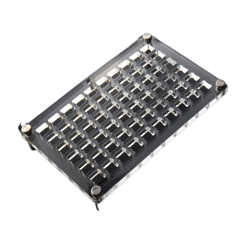 Acrylic Base Manual Mechanical Keyboard Switch Tester - Compatible with Cherry Black, Red, Brown, Green, and Silver Switches