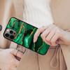Gold Indigo Faux Malachite Magnetic Phone Case For APPLE iPhone 17 Air 16 14 13 12 Pro Max 15 Plus Wireless Charge MagSafe Cover