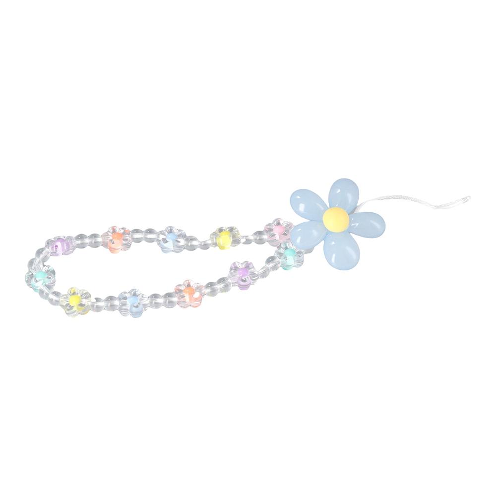 Jewelry Transparent Beads Cellphone Strap Phone Lanyard Mobile Phone Chain Phone Case Lanyards