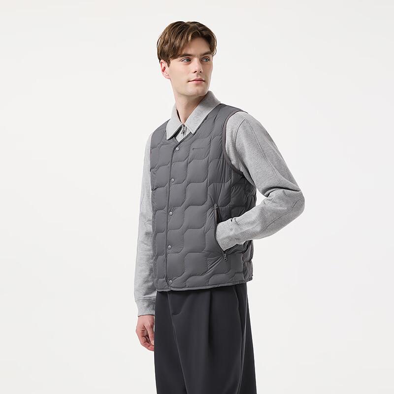 Tanboer Men's Collarless Down Vest TA5330105A