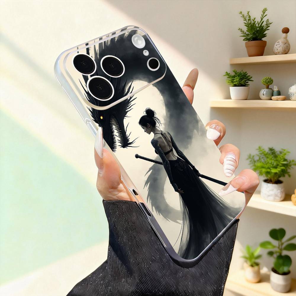

Samurai Warrior Geisha Cool For iPhone 11,12,13,14,15,16,17,Pro,Max,Plus,Mini,SE4,E Phone Case With Magsafe Wireless iPhone15pro