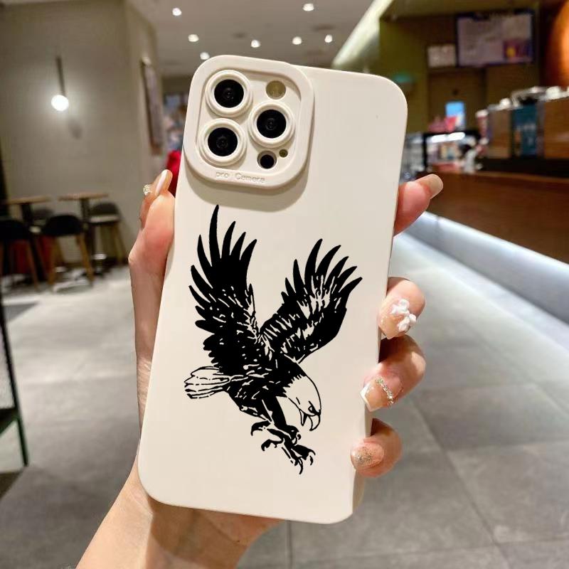 Majestic Bald Eagle in Flight Realistic Art Phone Case for iPhone 17 16 15 14 13 12 11 Series Pro Max Plus