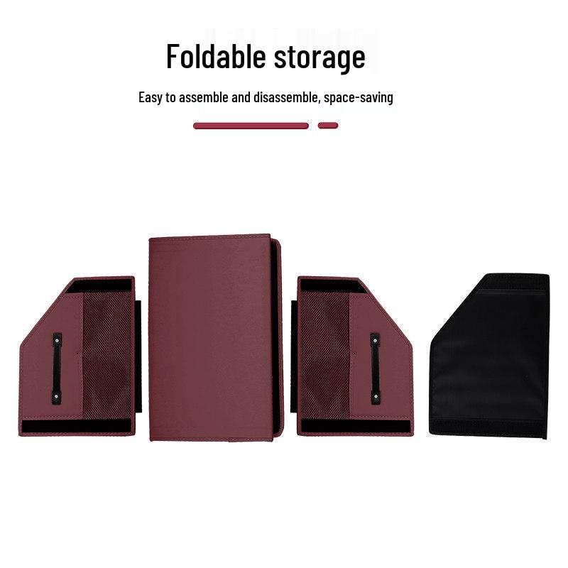 Compatible with 26 Nio ES8 Models: Trunk Storage Box, Foldable Organizer for Car Interior Accessories.