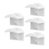 5 PCS Wall Hat Rack Self Adhesive Baseball Hat Hanger Hook Earphone Necklace Storage Rack