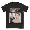 Sydney Sweeney T Shirts Unisex Pure Cotton Leisure TShirts Crew Neck Tees Short Sleeve Tops Birthday Present