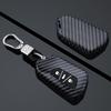 Carbon Fiber Car Key Case Cover For Vw Volkswagen Golf 8 Mk8 Cupra Skoda Octavia A8 Seat Leon Mk4 Kodiaq Seat Ateca Accessories