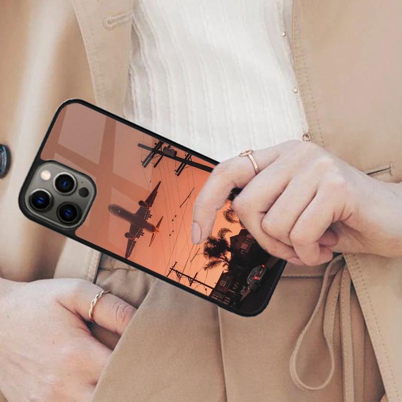 Retro Airplane Vintage Pilot Flying Magnetic Phone Case For APPLE iPhone 17 Air 16 14 13 12 Pro Max 15 Plus MagSafe Cover