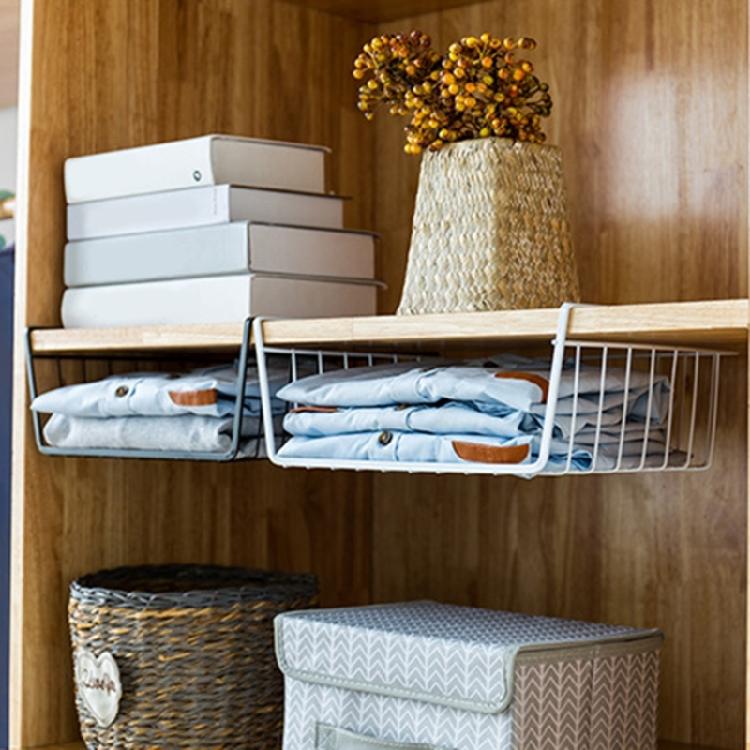 Slide In Baskets for Under Shelf Storage Multipurpose Hanging Storage Baskets For Under Cabinet Organization