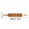 Christmas Rolling Pin Engraved Rolling Pin Embossed Rolling Pin