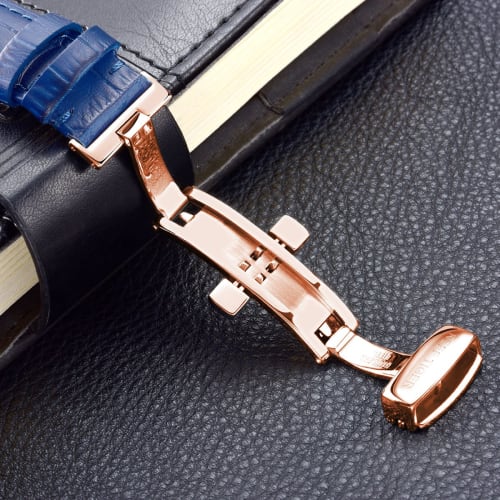 Reef Tiger Automatic Mechanical Watch, Men's Skeleton Stainless Steel White Watch, RGA1975 (RGA1975-YLS)