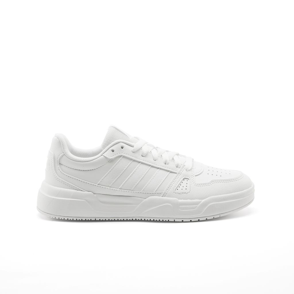 Adidas Lite Baller Pu Sports Comfortable Versatile Low-Top Skate Shoes Unisex Sneakers White JS4358