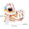Lion Dance Mid-Autumn Festival Lantern PVC Ancient Style Chinese Style Lantern DIY Material Package with Tassel Handheld Lantern
