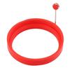 Stampo per frittata in silicone a forma rotonda per uova, frittura, pancake, stampo per colazione, essenziale