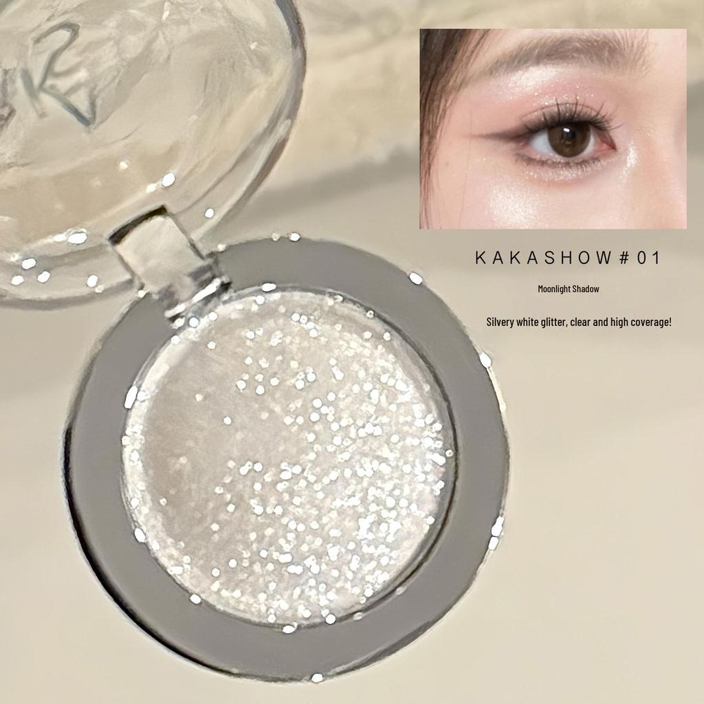 KAKASHOW Water-Forged Luminous Highlighter: Pearlescent, Long-Lasting, Creamy Texture for Eye/Face Brightening