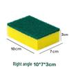 Dishwashing Sponge & Pot Brush - Absorbent Kitchen Cleaning Rag & Dishcloth for Housework.