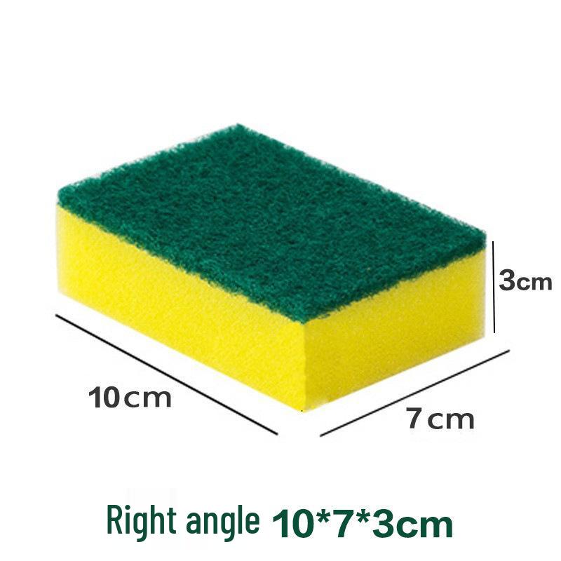 Dishwashing Sponge & Pot Brush - Absorbent Kitchen Cleaning Rag & Dishcloth for Housework.