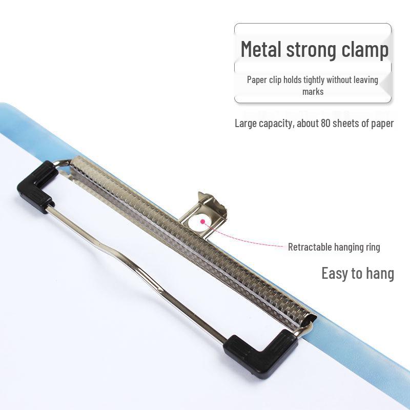 A4/A5 Clip Folder & Writing Board with Receipt Storage