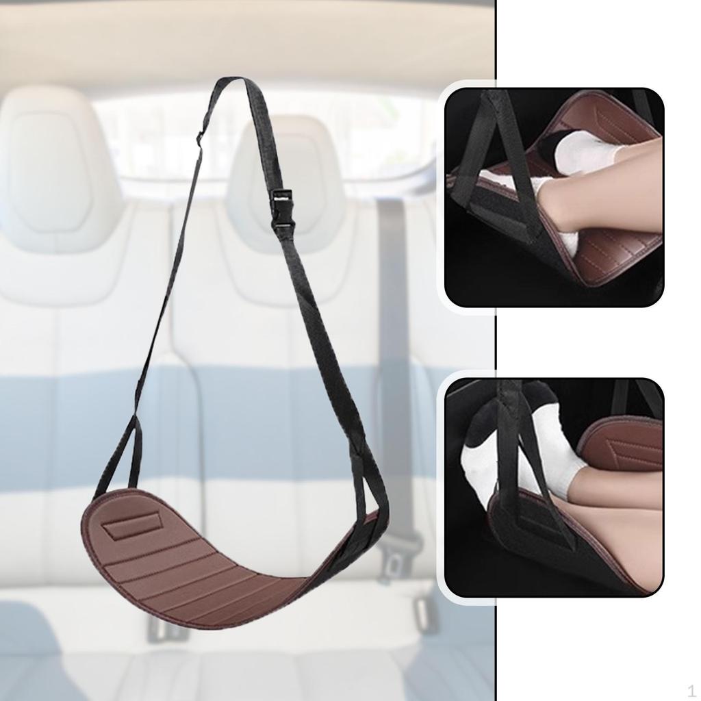 Car Footrest for Kids Airplane Foot Rest Rear Seat Convenient Travel Essentials Long Adjustable