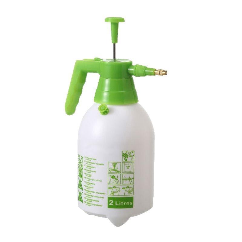 2L Plastic Garden Watering Sprayer Pressure Type Watering Can Car Wash Spray Household Disinfection Flowers Plants