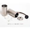 Porlex Coffee Mill Grinder 2 with Handle Holder Set Compact Stainless Steel Manual Coffee Grinder for Outdoor Use