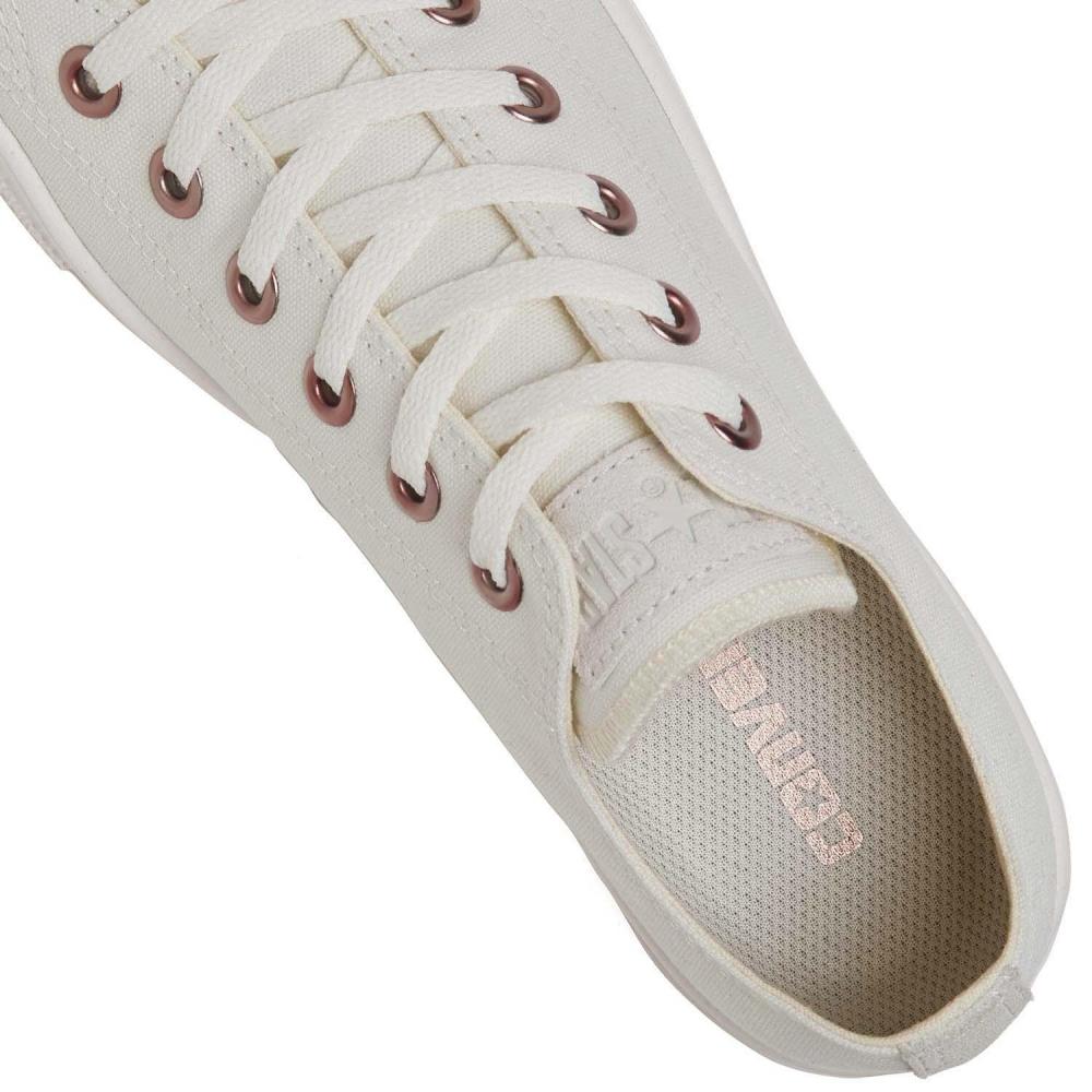 Converse All Starlight Plts Point Suede Pg Ox 31312002 Nuance White