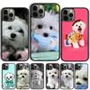 Maltese Dog Puppy Phone Case Cover For iPhone 17 Air 15 16 14 13 12 Pro Max 11 Pro Max Plus Coque Shell