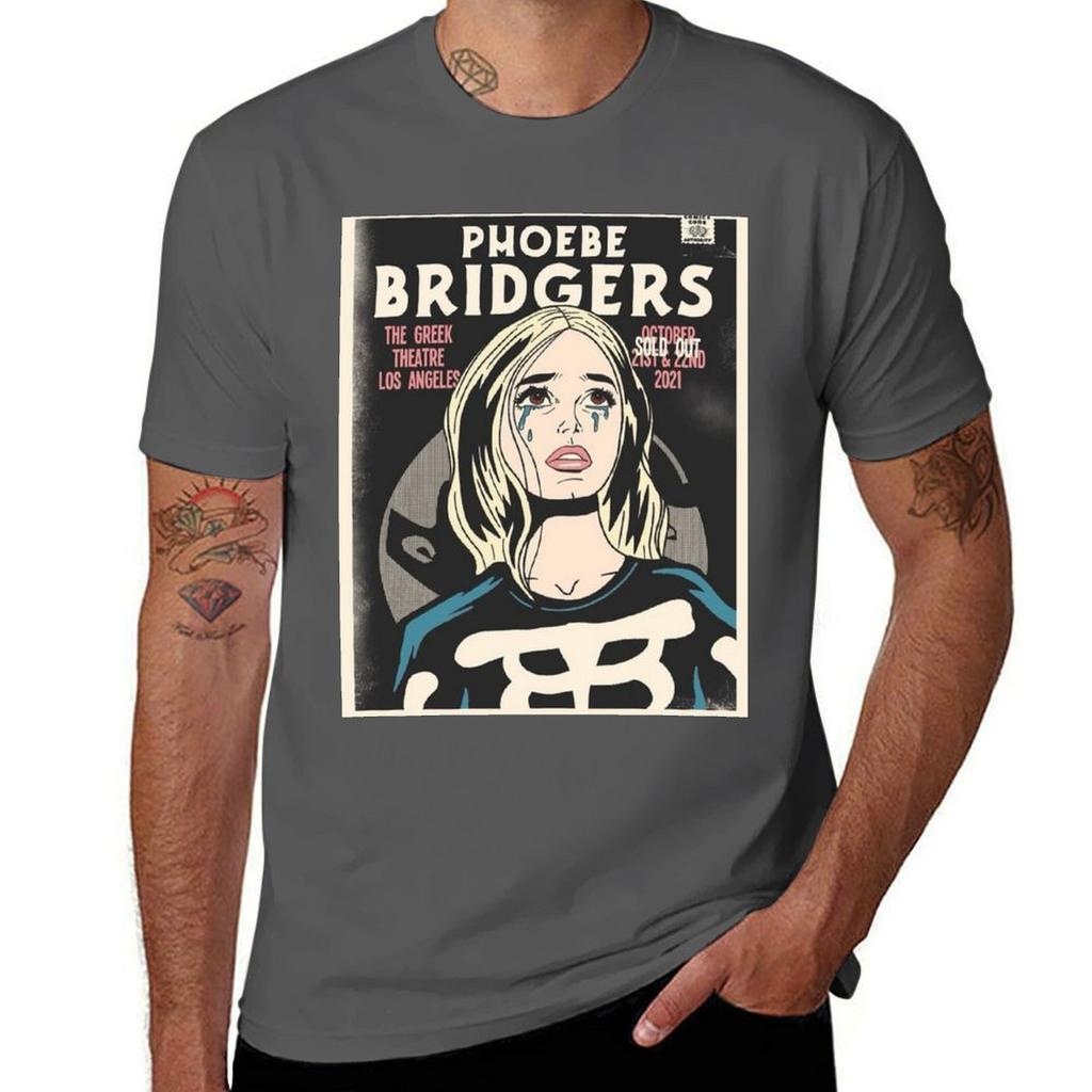 Phoebe Bridgers Crying T-Shirt Atmungsaktives Netzpanel T-Shirt
