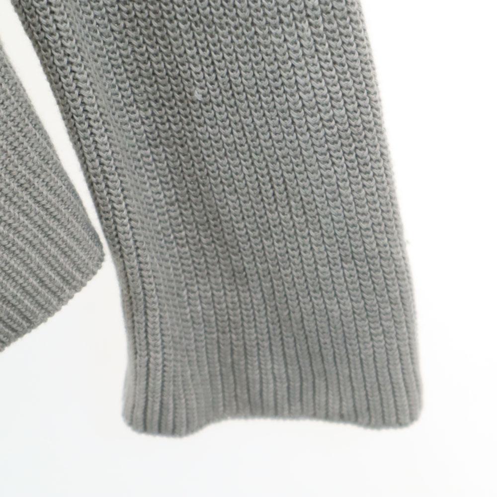 ROBERTO COLLINA Made in Italy Linen Long sleeve knit cardigan 52 gray Men's Used