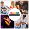 Fogukier Guitar Pick Holder Plectrum Case | Pick Storage Container, Easy to Apply, for Acoustic Electric Guitar, Bass, and Ukulele, Single Attribute,